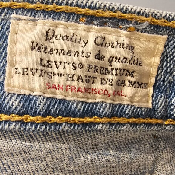 Rare Levi's San Francisco Classic Denim Shorts - Pre-Owned, Great Condition - Picture 6 of 7